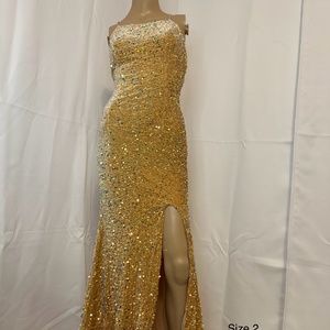 Prom dress, bridesmaids dress and dama dress.